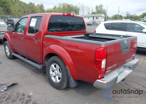 2012 Nissan Frontier Sv из США, поврежденный, VIN 1N6AD0EV2CC459298